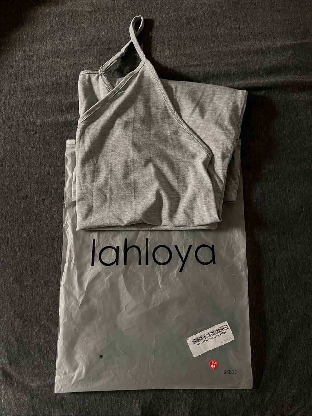 New Lahloya Shortalls Romper - Medium in Gray